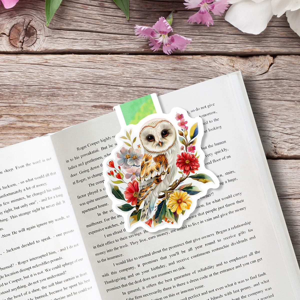 Magnetic Owl Bookmark Australian Gift with Optional Personalised Name! - Image 3