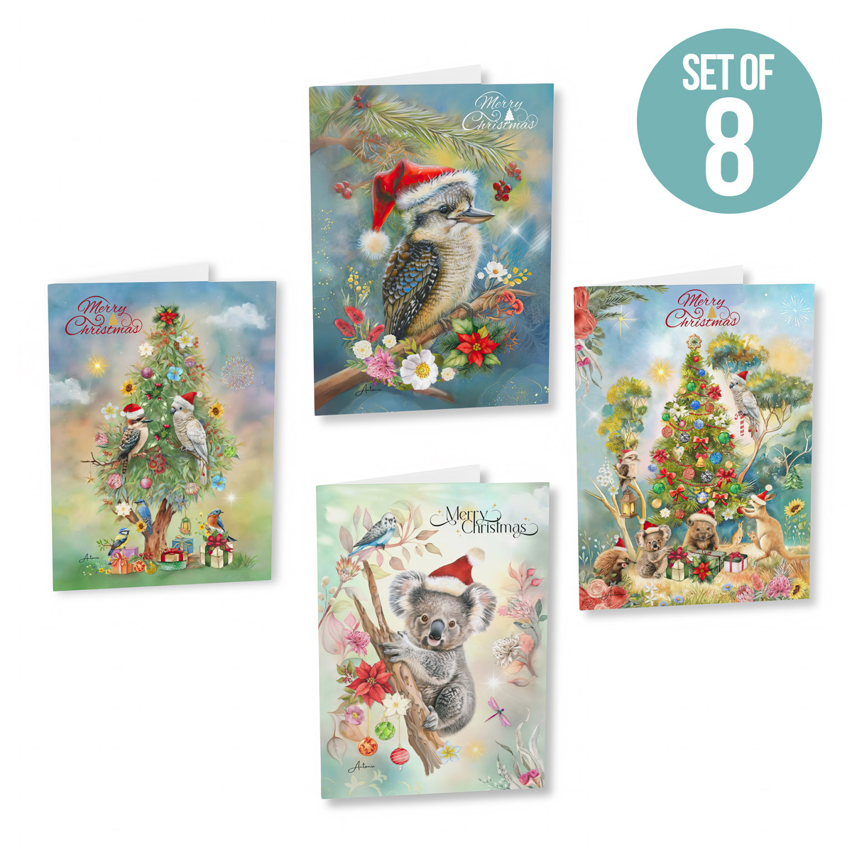 Aussie Animals Christmas Cards (Set of 8) - Image 12